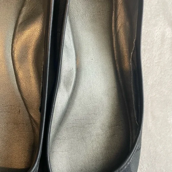 COACH black monogram flats - Picture 5 of 5